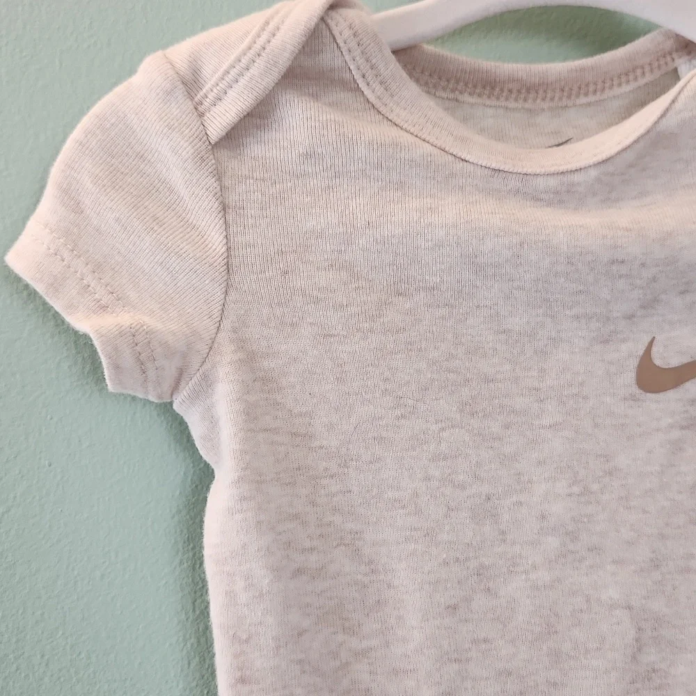 Nike Tan & Cream 2 Piece Bodysuit Set - Picture 3 of 13